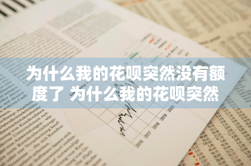 为什么我的花呗突然没有额度了 为什么我的花呗突然没有额度了呢