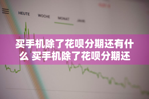 买手机除了花呗分期还有什么 买手机除了花呗分期还有什么可以分期