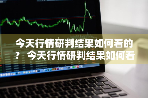 今天行情研判结果如何看的？ 今天行情研判结果如何看的出来
