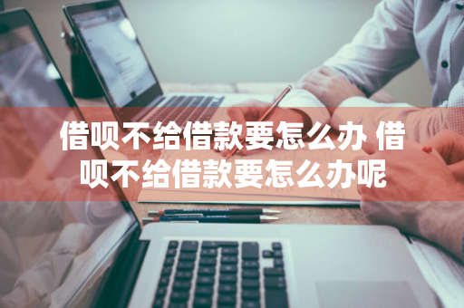 借呗不给借款要怎么办 借呗不给借款要怎么办呢