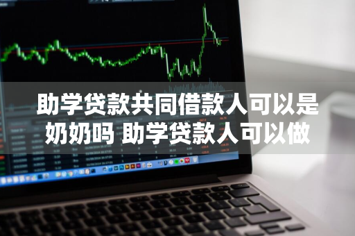 助学贷款共同借款人可以是奶奶吗 助学贷款人可以做共同借款人吗