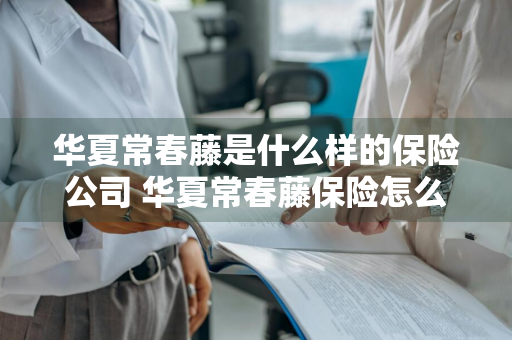 华夏常春藤是什么样的保险公司 华夏常春藤保险怎么样