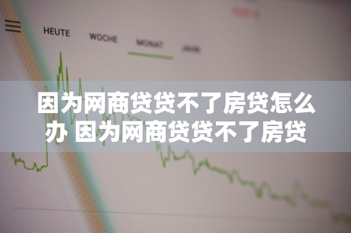 因为网商贷贷不了房贷怎么办 因为网商贷贷不了房贷怎么办呢
