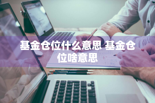 基金仓位什么意思 基金仓位啥意思