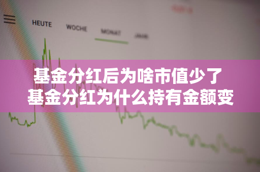 基金分红后为啥市值少了 基金分红为什么持有金额变少了