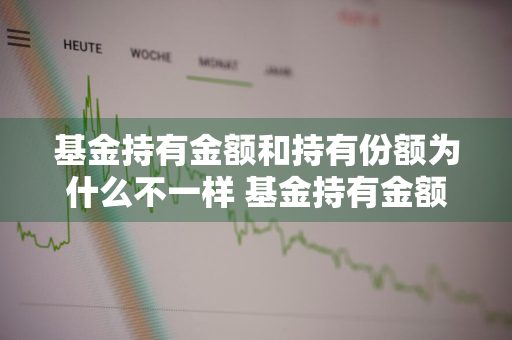 基金持有金额和持有份额为什么不一样 基金持有金额和持有份额为什么不一样呢