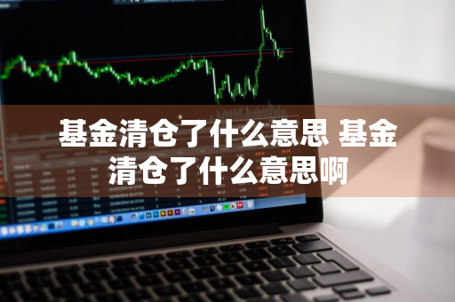 基金清仓了什么意思 基金清仓了什么意思啊