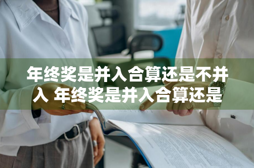 年终奖是并入合算还是不并入 年终奖是并入合算还是不并入合算
