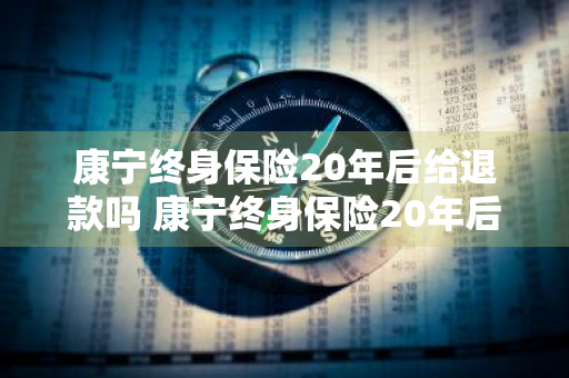 康宁终身保险20年后给退款吗 康宁终身保险20年后给退款吗多久到账