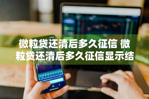 微粒贷还清后多久征信 微粒贷还清后多久征信显示结清