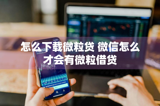 怎么下载微粒贷 微信怎么才会有微粒借贷