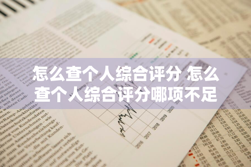 怎么查个人综合评分 怎么查个人综合评分哪项不足