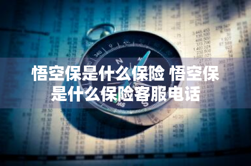悟空保是什么保险 悟空保是什么保险客服电话