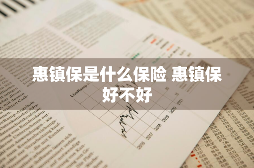惠镇保是什么保险 惠镇保好不好