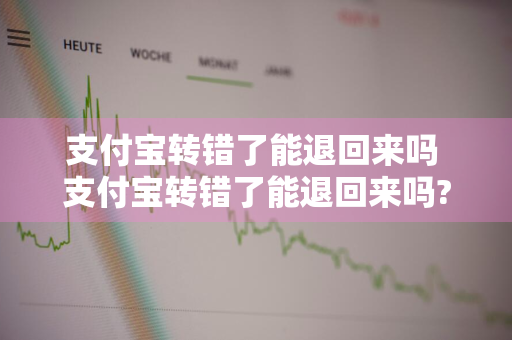 支付宝转错了能退回来吗 支付宝转错了能退回来吗?