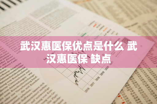 武汉惠医保优点是什么 武汉惠医保 缺点