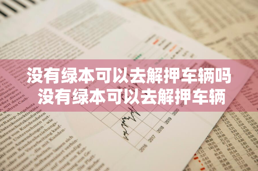 没有绿本可以去解押车辆吗 没有绿本可以去解押车辆吗怎么办