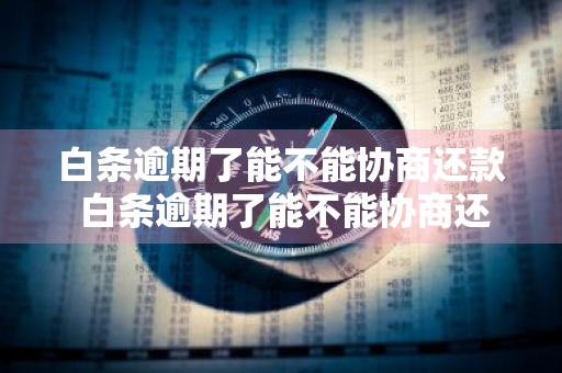 白条逾期了能不能协商还款 白条逾期了能不能协商还款呢
