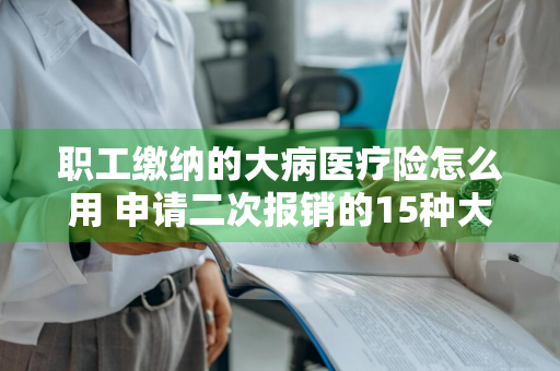 职工缴纳的大病医疗险怎么用 申请二次报销的15种大病