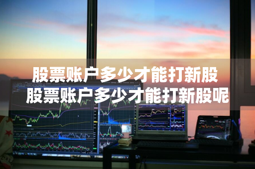 股票账户多少才能打新股 股票账户多少才能打新股呢