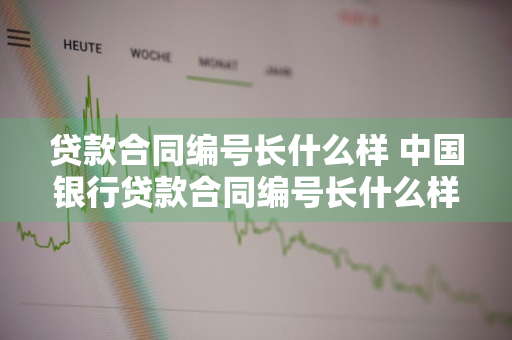 贷款合同编号长什么样 中国银行贷款合同编号长什么样