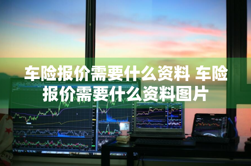 车险报价需要什么资料 车险报价需要什么资料图片