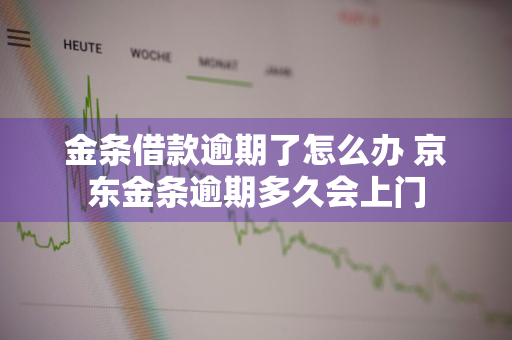 金条借款逾期了怎么办 京东金条逾期多久会上门