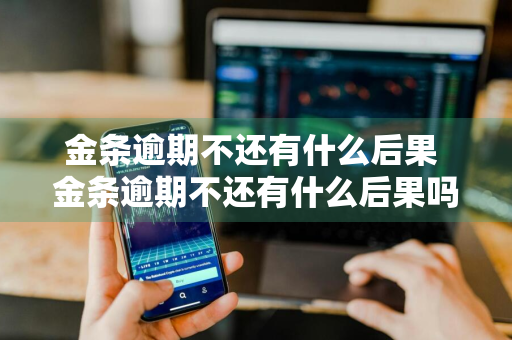 金条逾期不还有什么后果 金条逾期不还有什么后果吗